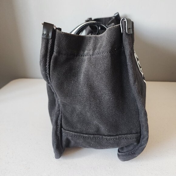 Marc Jacobs Black Denim Tote "EUC" - Picture 9 of 16